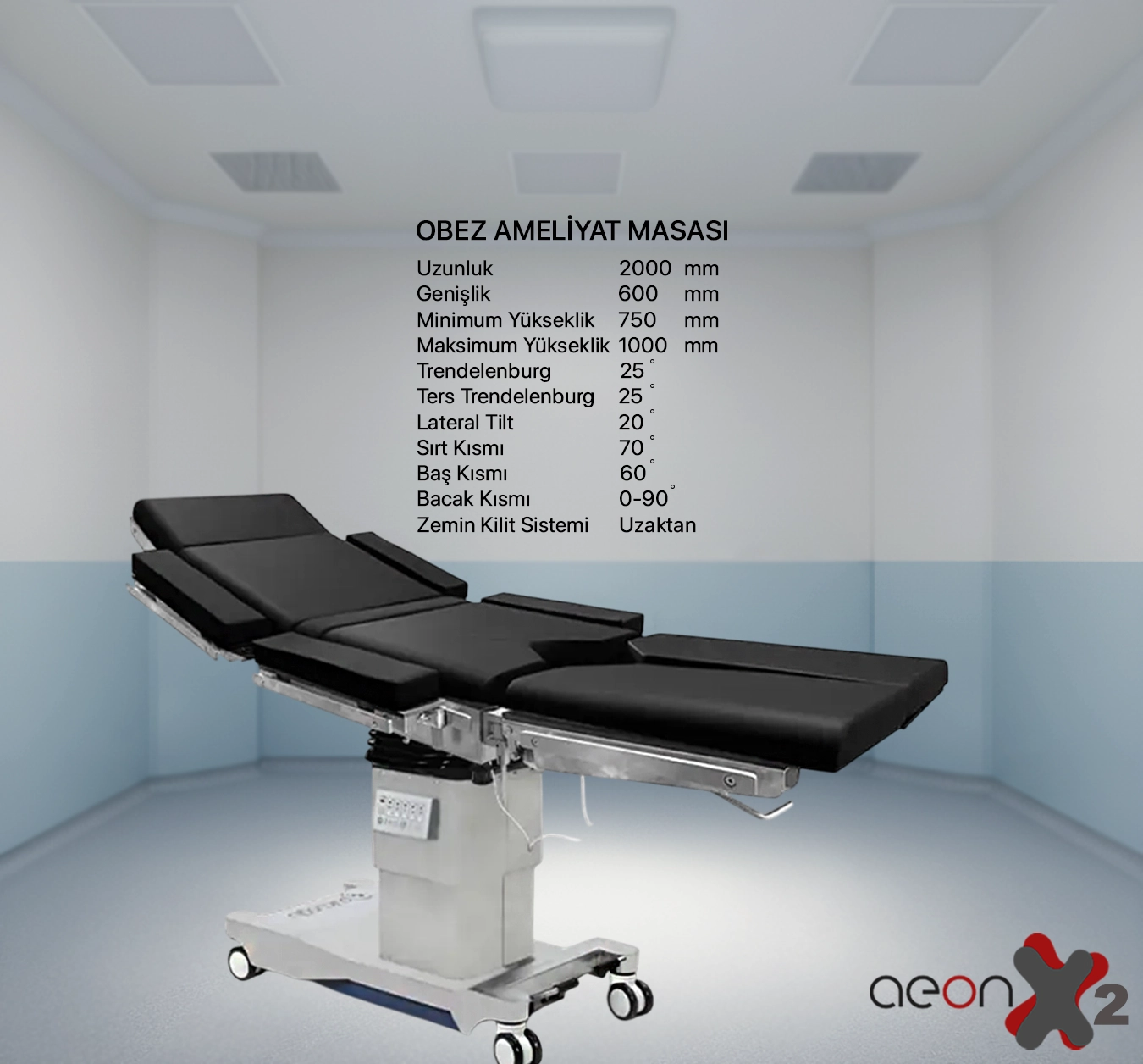  Obez Ameliyat Masası