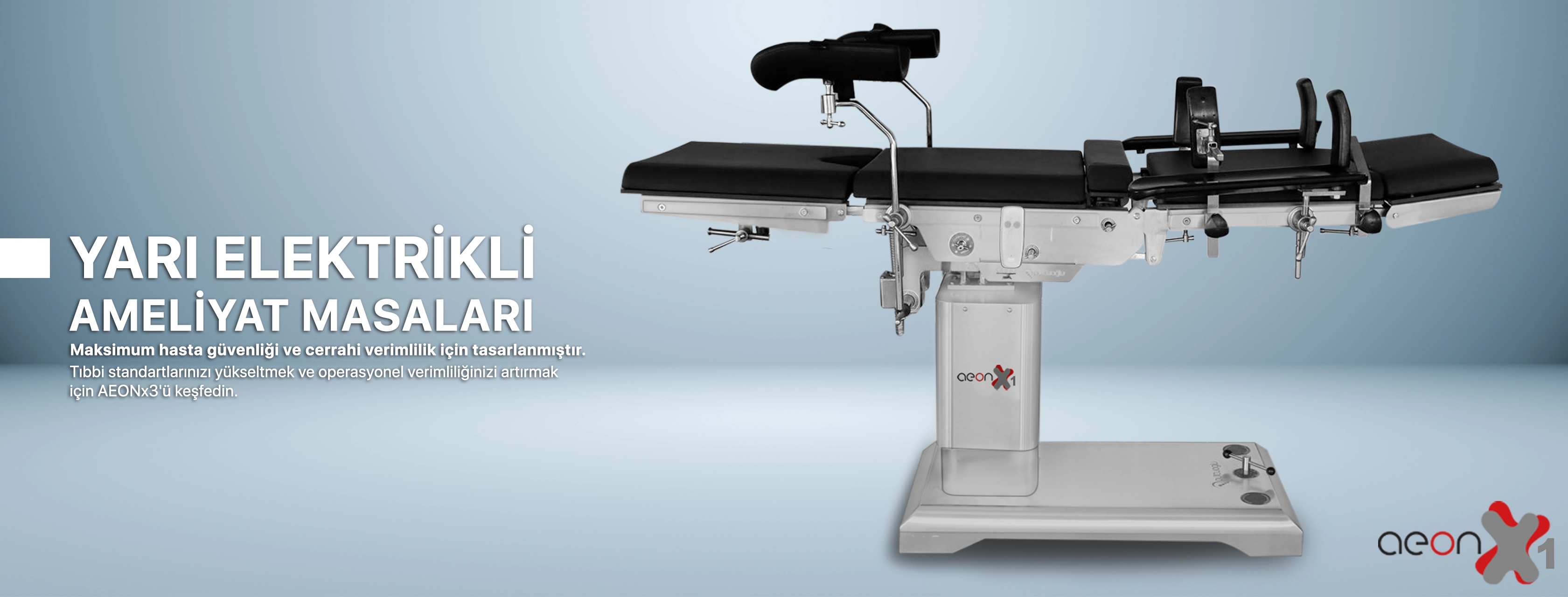 YARI ELEKTRİKLİ AMELİYAT MASASI